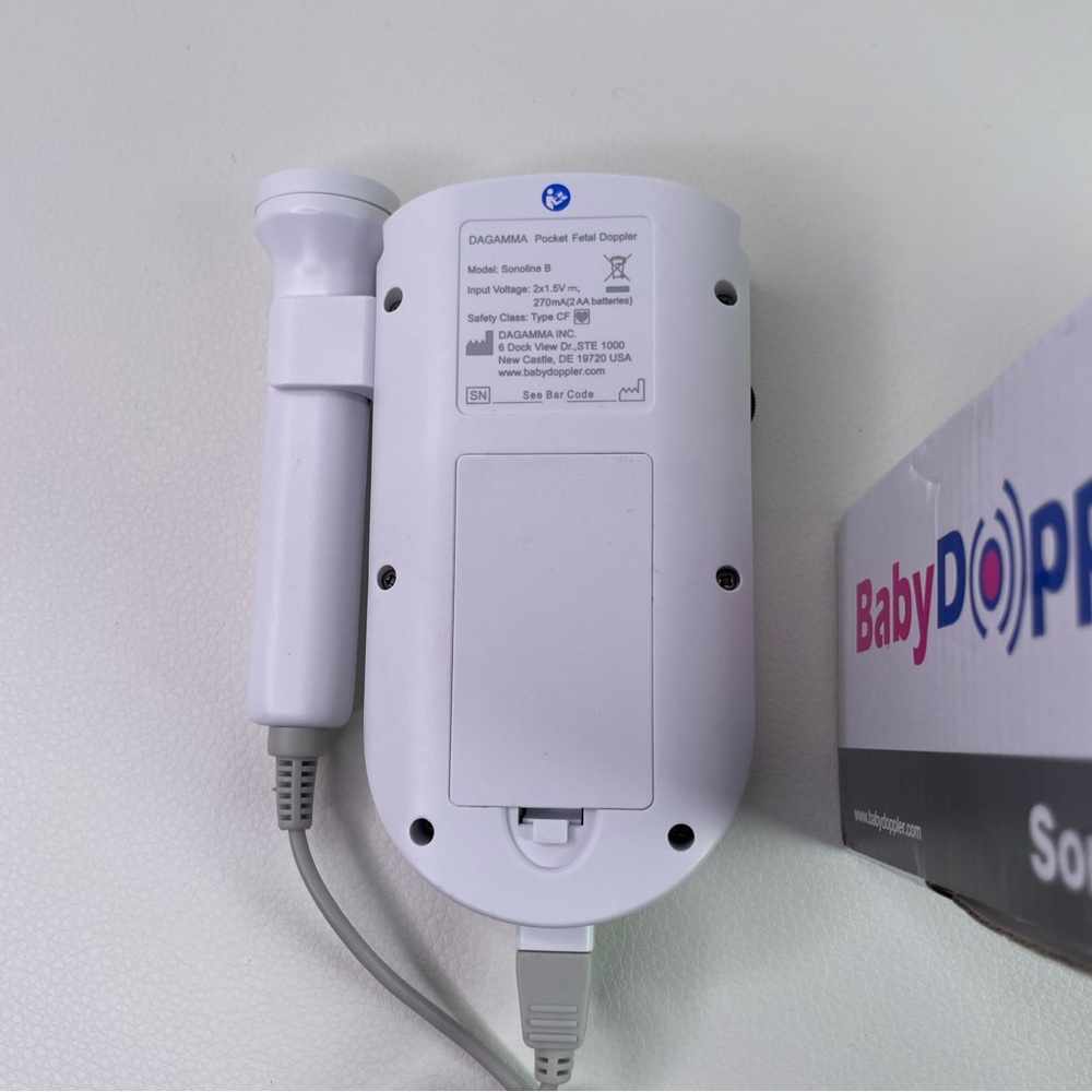 Sonoline B Baby Doppler Pregnancy Sound Tracker Heartbeat Movement - Picture 5 of 9